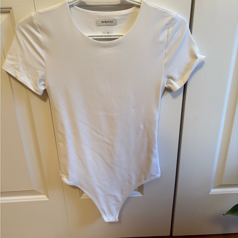 Babaton crew contour bodysuit